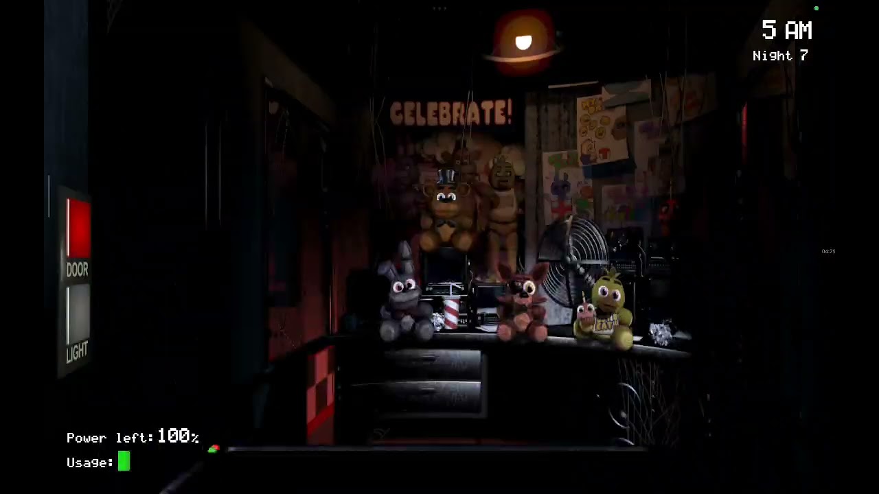 Фнаф 1 #7 проходимо сьому ніч