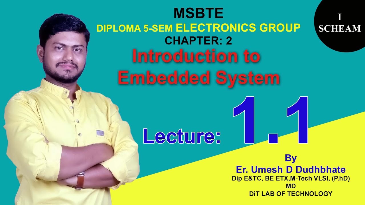 EMBEDDED SYSTEM # CHAPTER 1: Introduction to Embedded System | Lecture