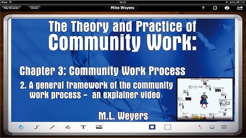 MLW Ch3 The Community Work Process (Social Work - Macro practice)
