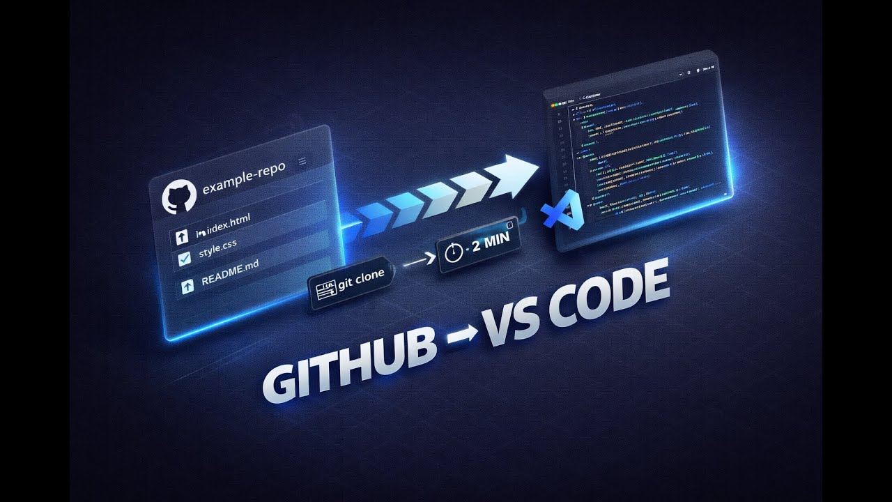 How To Clone A GitHub Repository In 2 Min | Clone A Repository From ...