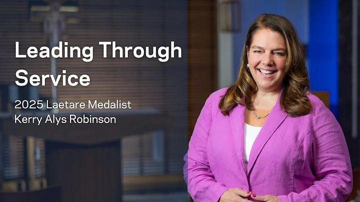 2025 Laetare Medalist: Kerry Robinson, CEO and executive director of Catholic Charities USA
