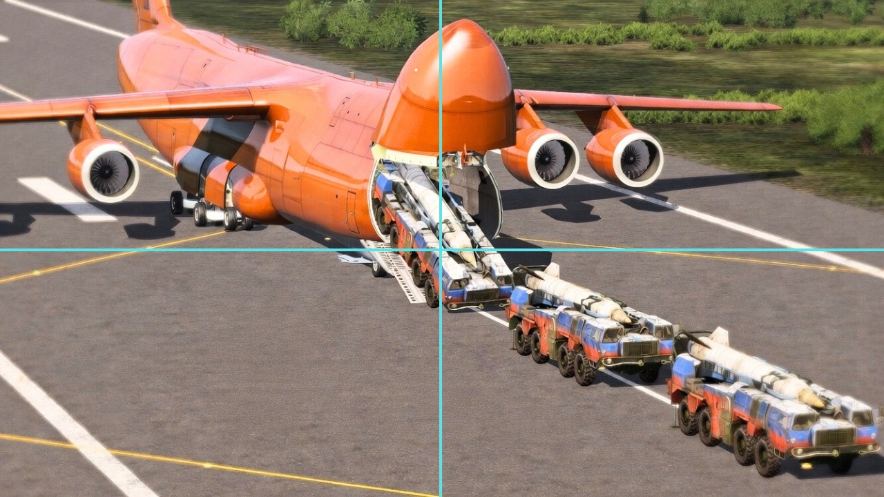 Russian Long Range Missiles Newly Deployed from Jet Eliminated by Missile