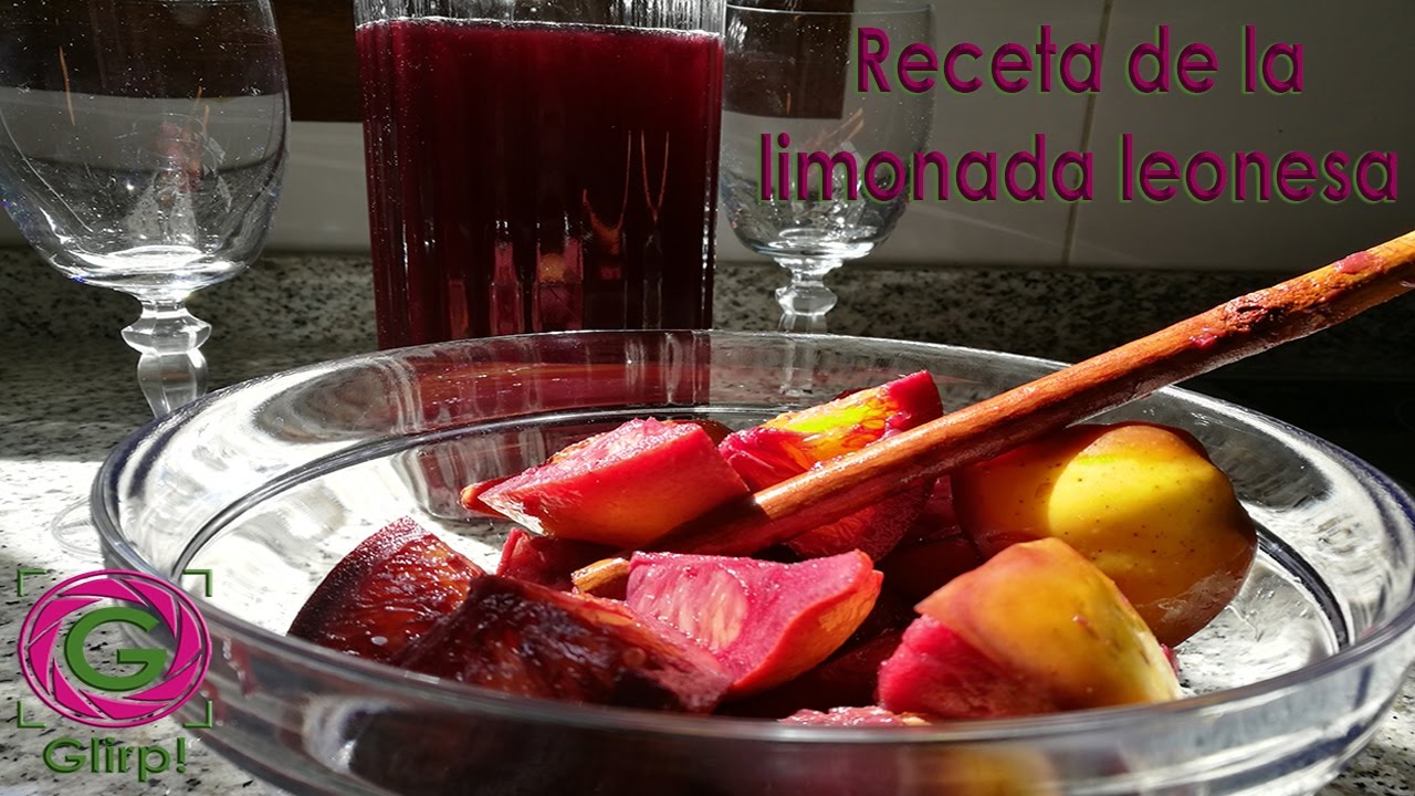 Receta de la tradicional limonada leonesa de Semana Santa - #TurismoGlirp -  YouTube