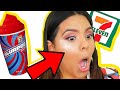 FULL FACE 7-ELEVEN MAKEUP- no puedo creer que costo $2.99 😐😱