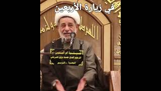 في زيارة الأربعين ماشاءالله نصير ملائكة #نور_الامام_الحسين