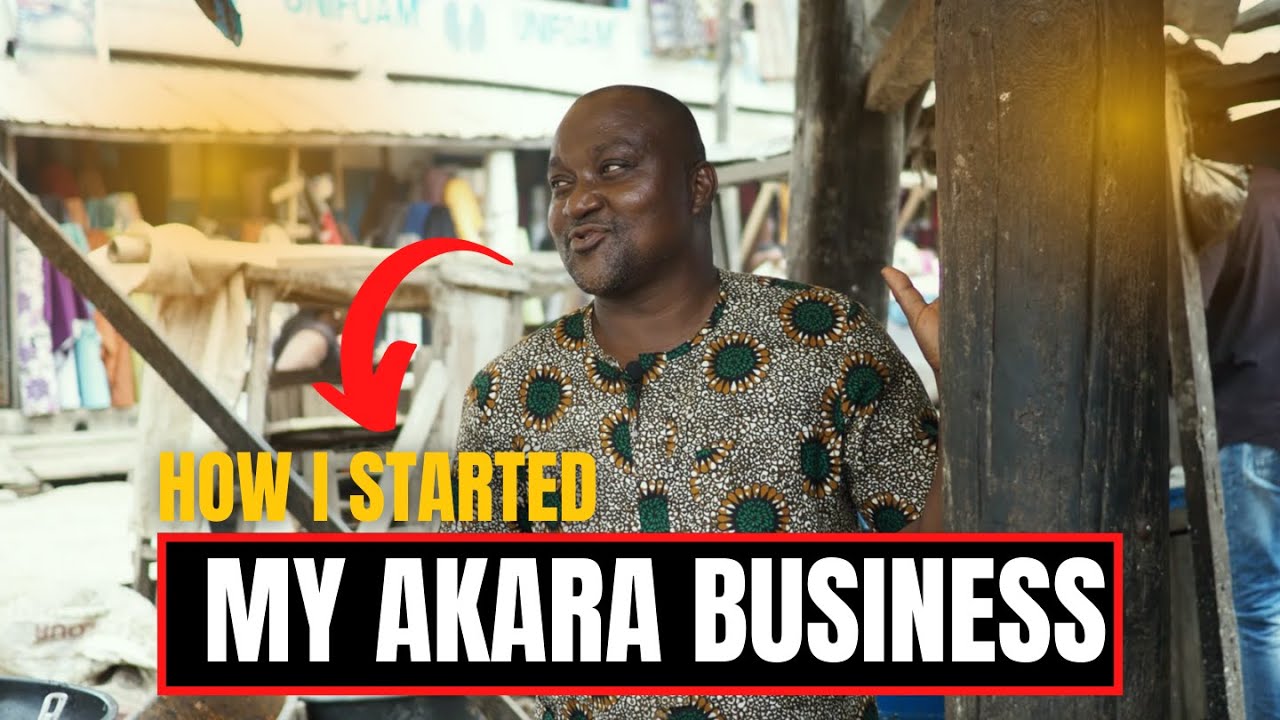 How This Man Built Houses and Trained His Children With His Akara Business.