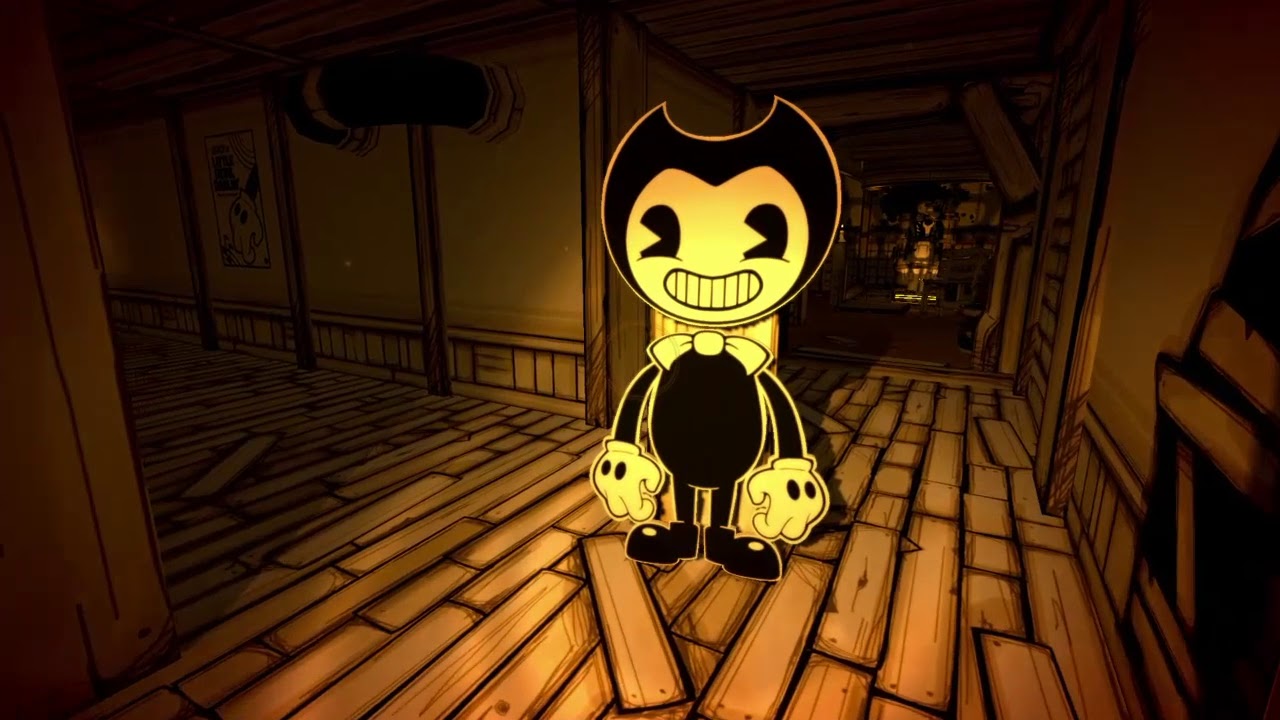 Игры бенди 2024. Bendy and the Ink Machine. БЕНДИ 1 глава. БЕНДИ 1.0.