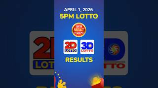 5PM Lotto Result Today April 1, 2026 RECAP PCSO Wealth