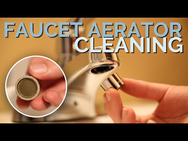 The best way to clean your faucet and keep it as good as new