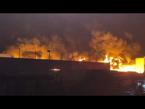 Φωτιά σε εργοστάσιο πλαστικών - Ασπρόπυργος (06/06/2022)