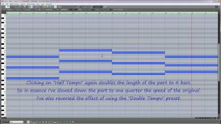 Samplitude Pro X: Midi Timestretching