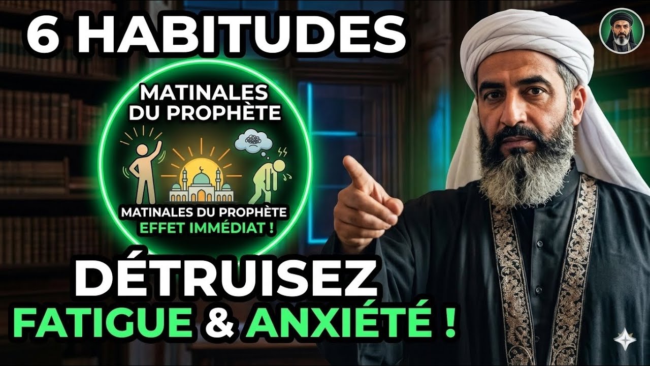 6 habitudes matinales du Prophète ﷺ qui détruisent la fatigue et l ...