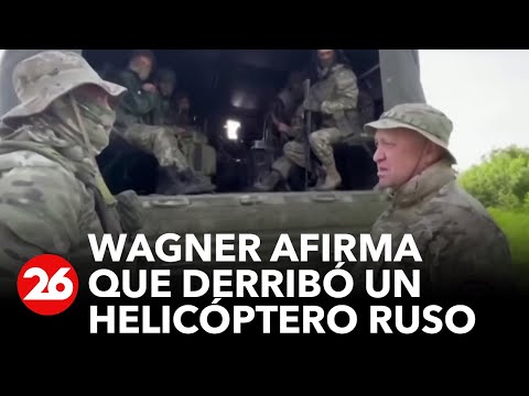 Jefe de Wagner afima que sus fuerzas derribaron un helicóptero del Ejército ruso | #26Global