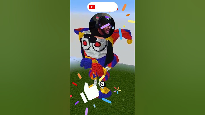 Pomni The Amazing Digital Circus Gigante En Minecraft