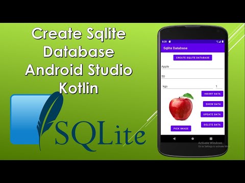 How to create multiple Tables in a database Sqlite Android Tutorial