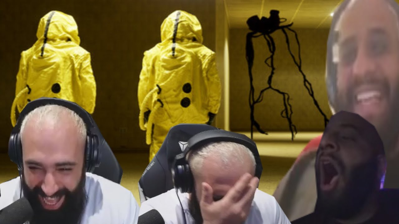 لعبة رعب مع عرو وابو لونا  وضحك لا صبح Backrooms Escape Together البث كامل