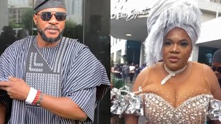 See What Happens As Toyin Abraham And Odunlade Adekola Meet At AMVCA 2024