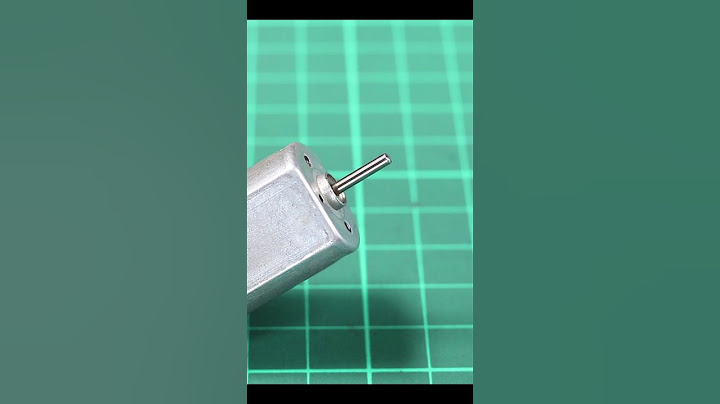 Awesome DC Motor Life Hacks