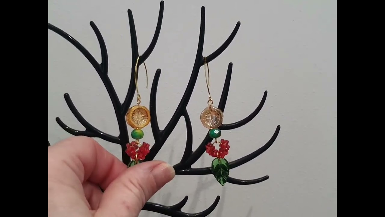   Летние серьги