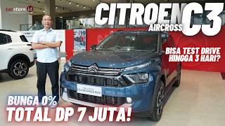 Penghabisan Stok Harga Mulai 200 Jutaan⁉️Review Citroen C3 Aircross 1.2 Terbaru 2025