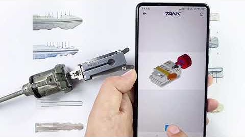 Tank 2 pro Lishi tutorial of TOY48 decode the door lock of toyota