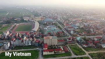 Flycam Trạm Trôi   Khu đô thị Lideco