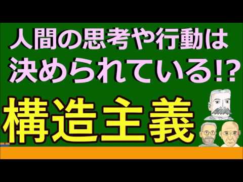 【高校生のための倫理】構造主義（西洋現代思想）