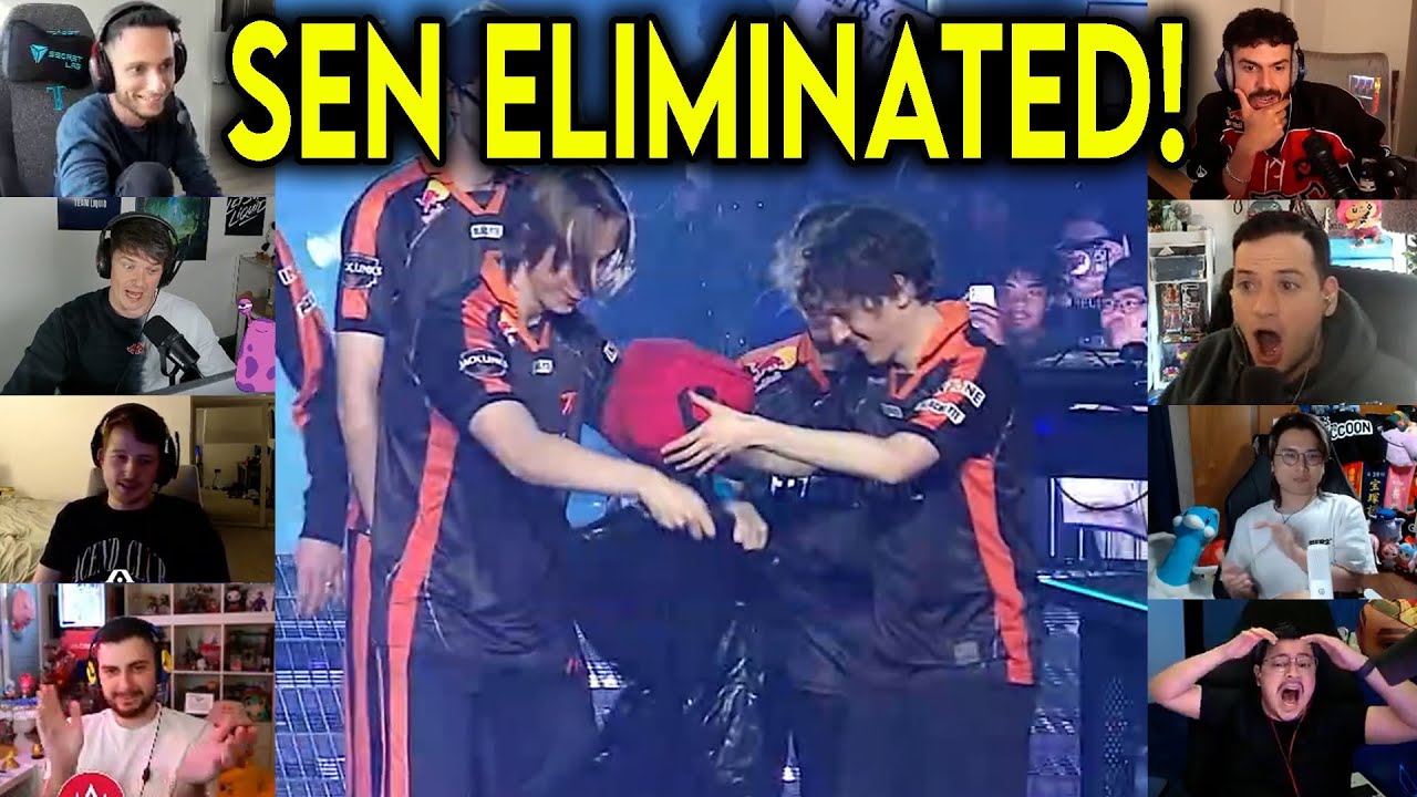 Valorant Streamers Reacts To Fnatic Eliminating Sentinels After An Insane Match In Masters Toronto