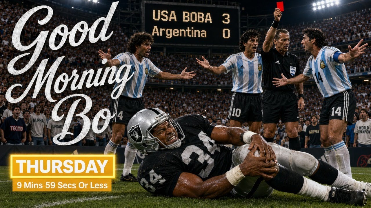 Bo Jackson Battle Arena Thursday Show | Good Morning Bo! 9 Minute Edition
