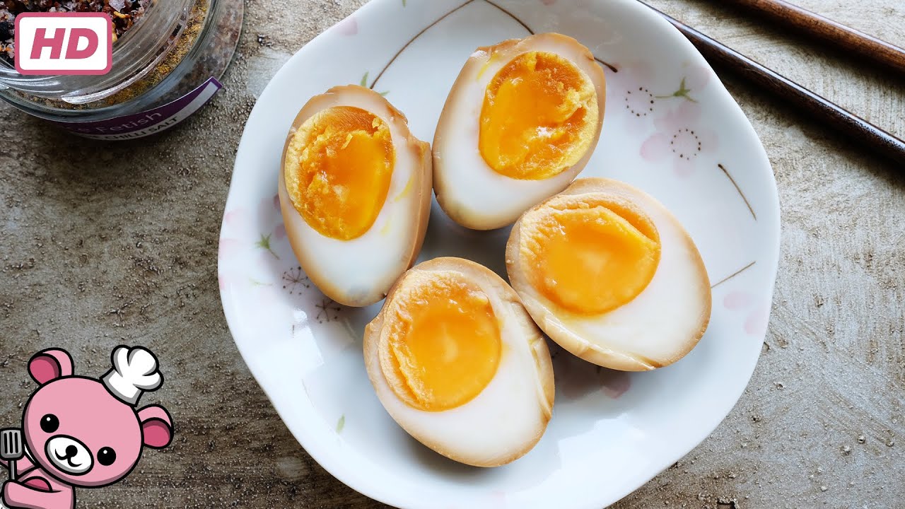 How to make Shoyu Tamago (Japanese Soy Sauce Egg) - YouTube