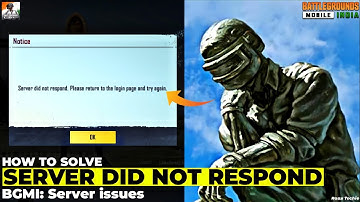 BGMI Server Issues: How To Fix Server did not respond And login errors in Battlegrounds Mobile India