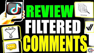 Review Filtered Comments TikTok Mobile Tutorial (2025)