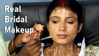 Sweat Proof Makeup Step By Step / Summer Bridal Makeup Tutorial/ Long Lasting Bridal Makeup Tutorial
