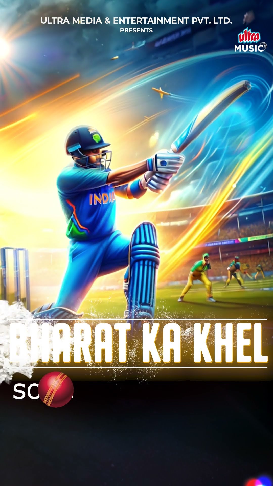 Caption Gear upto witness the heartbeat of a billion fans #BharatKaKhel #worldcupsongs2024 #Worldcup