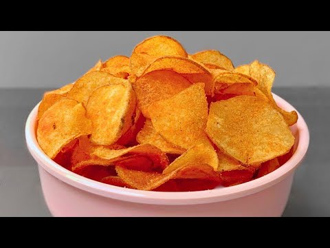 you will forget packet chips after making these chips | spicy potato chips at home | cheese flavour
