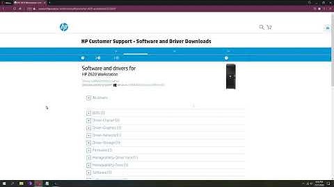 HP Z420 - Z620 BIOS Update