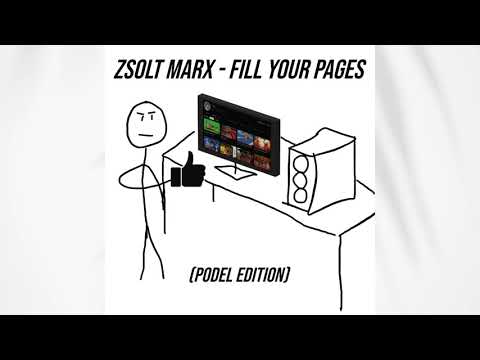 Zsolt Marx - Fill your Pages (Podel edition)