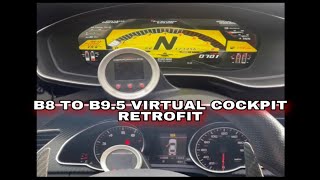 (AUDI) B8/B8.5 TO  B9 2024 VIRTUAL COCKPIT RETROFIT !!! A4/A5/Q5/S4/S5/RS5/RS4 Part 2 by Bruce Custom Motors 2,020 views 2 months ago 11 minutes, 33 seconds