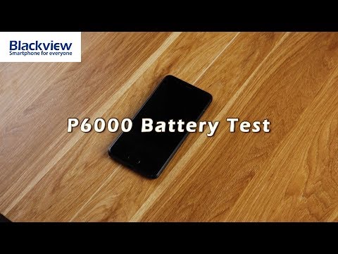 How powerful the battery of Blackview P6000