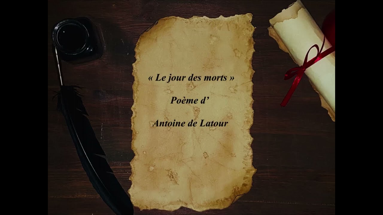 « Le jour des morts » d’ Antoine de Latour (poème)