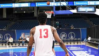 Ochai Agbaji Octagon Pro Day at the NBA Combine