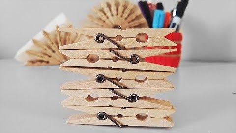 3 Clothespin Crafts: 3 Easy DIY Project You Can Make