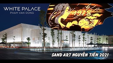 Nghệ thuật biểu diễn tranh cát Nguyễn Tiến tại APGcons 2021