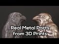 Easy, Reusable and LOW TEMP Metal Casting from 3D Printed Parts!