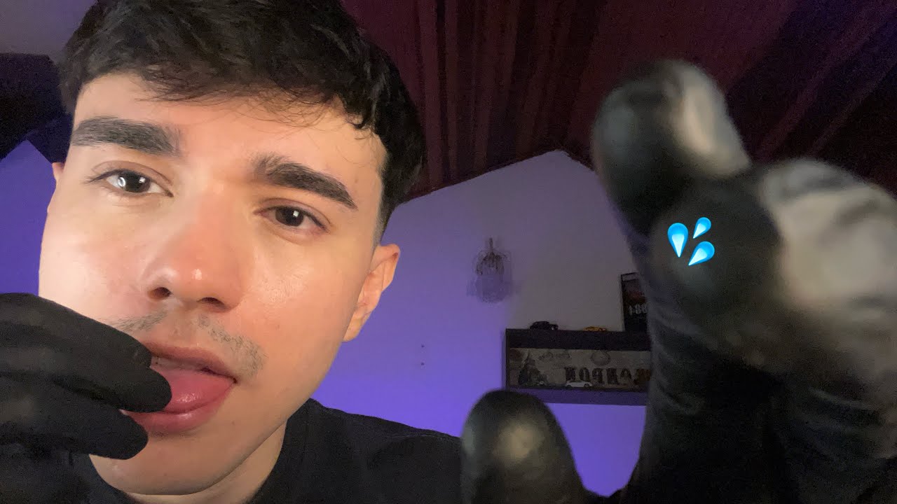 Up Close 💦 Spit Painting to Melt You (ASMR)