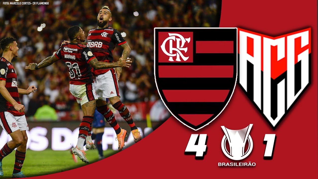 Goleada! Assista os gols do jogo do Flamengo hoje