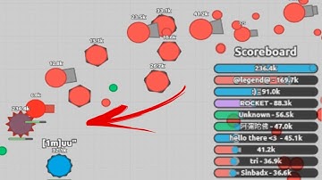 Diep.io multiboxing 12 ramming tanks / Diversity merger (4TDM)