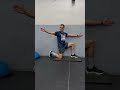 Rotação de tronco apoiado na parede