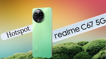 how to change hotspot password in realme c67 | hotspot ka password kaise dekhe | realme c67 hotspot