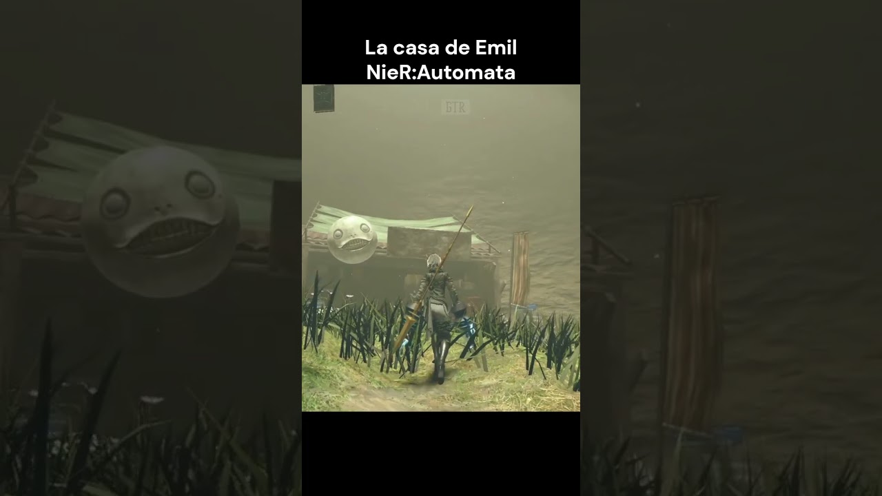 Visitando la casa de Emil en NieR:Automata 